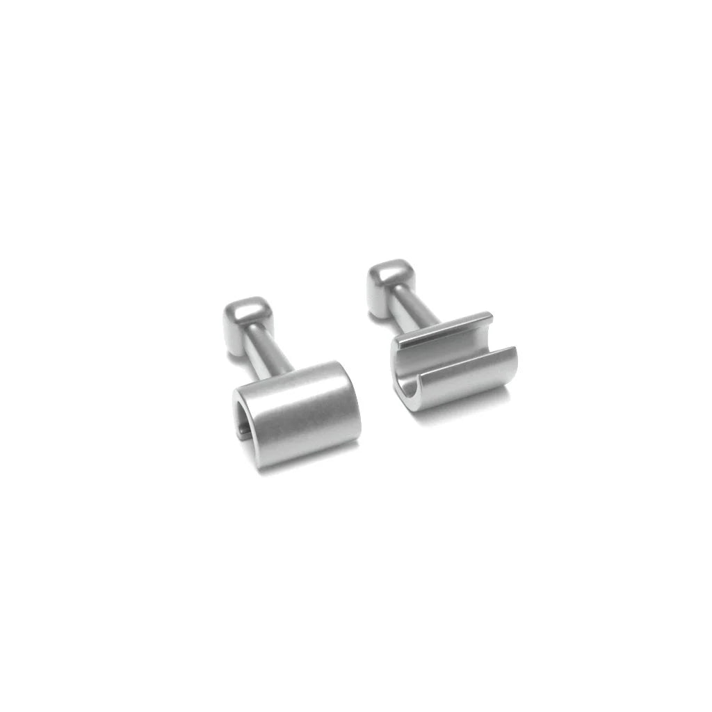 Crimpable Bi-Directional Ball Hooks