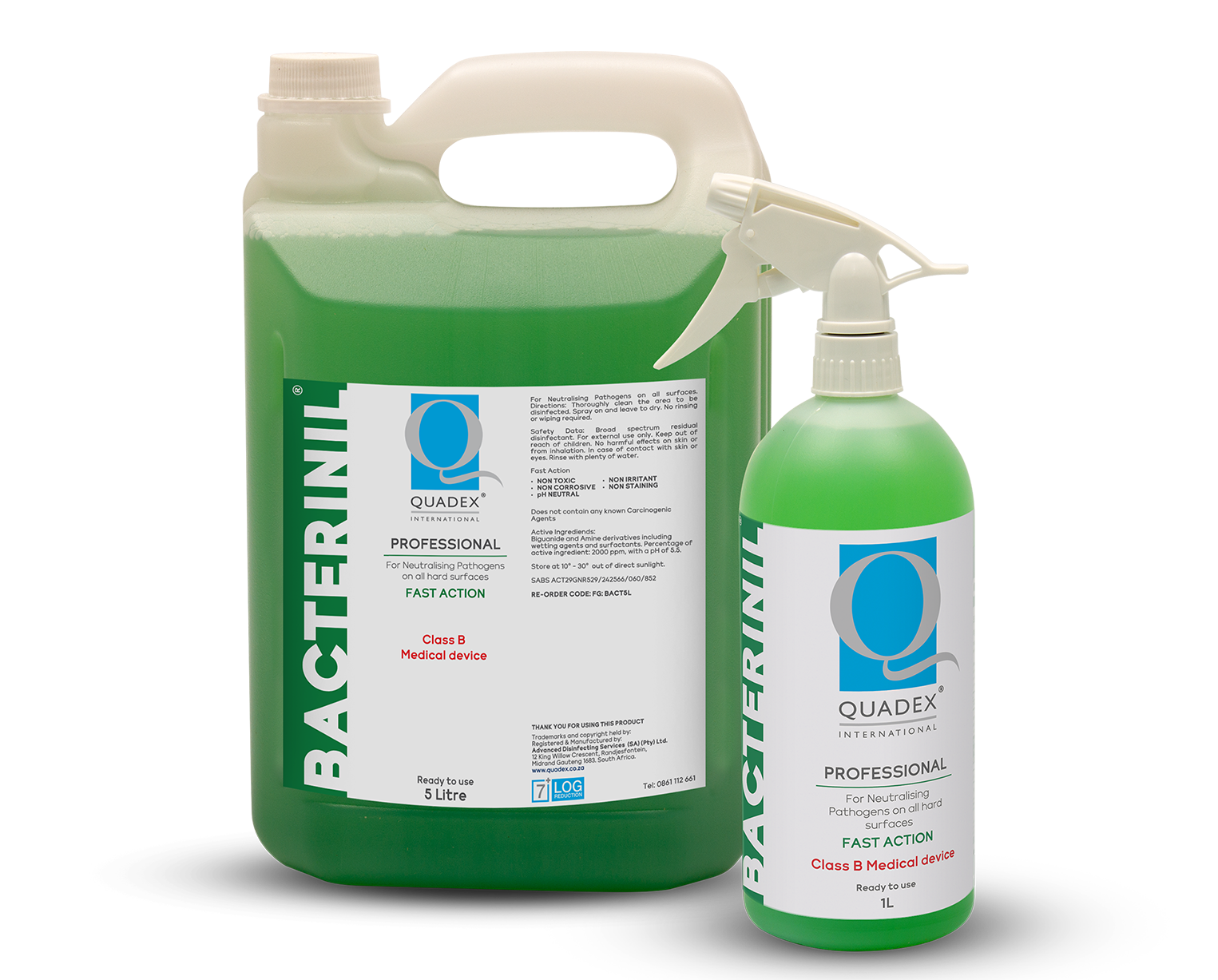 Bacterinil - Confi-dent Clinical - Quadex