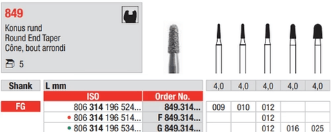 849 - Round End Tapper