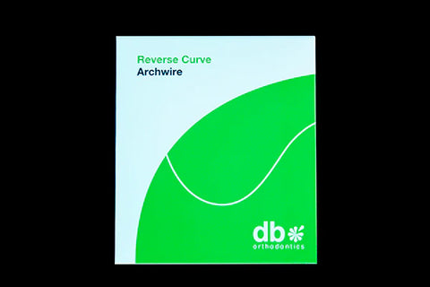 Super Elastic Nickel Titanium Reverse Curve Archwires