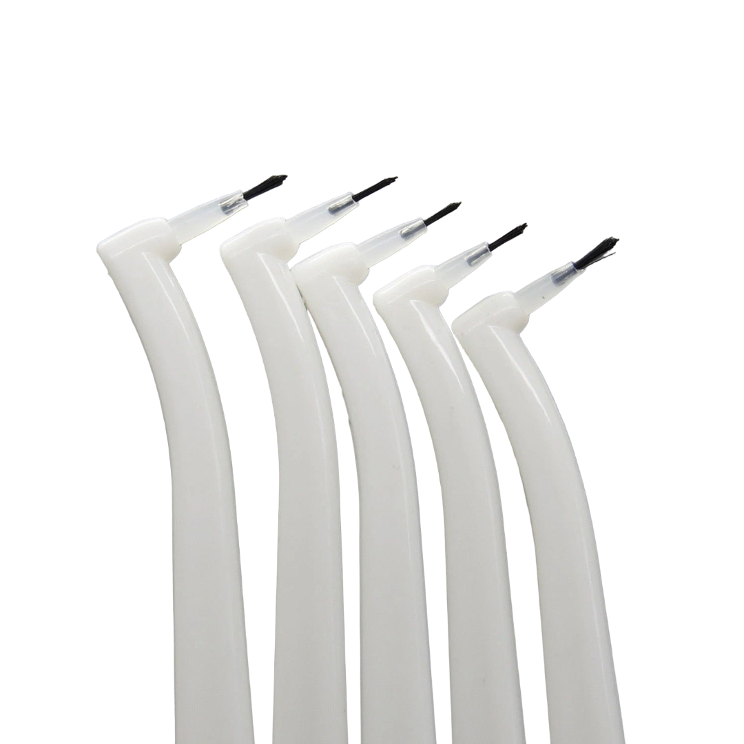 Composite brush with tip