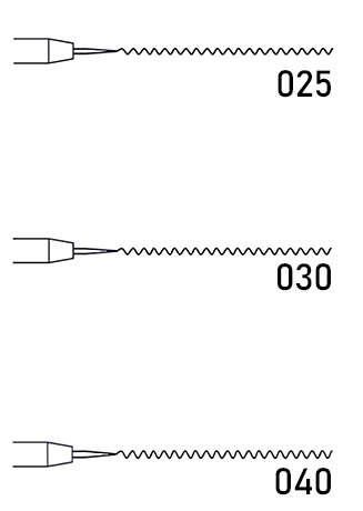 Root Fillers - Files - Confi-dent Clinical - Edenta resellers in South Africa - Size options