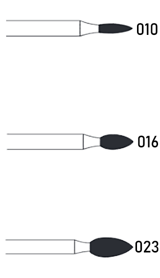 368 diamond bur sizes -  Confi-dent clinical 