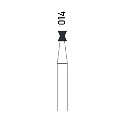 813 Diamond bur  - edenta - Confident Clinical
