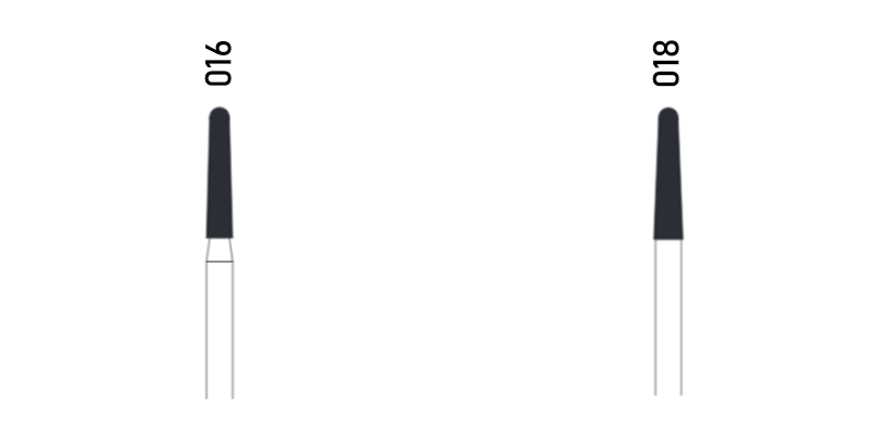 856 - Confi-dent clinical - edenta south africa diamond bur  sizes