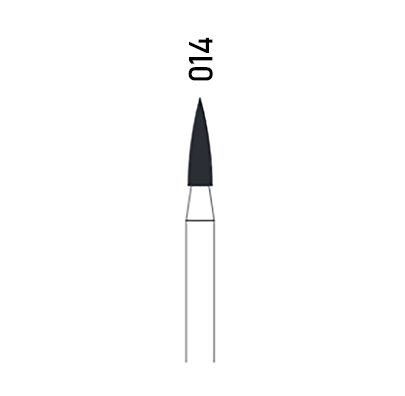 860 - Diamond Bur - Confi-dent Clinical - Sizes - Edenta south africa